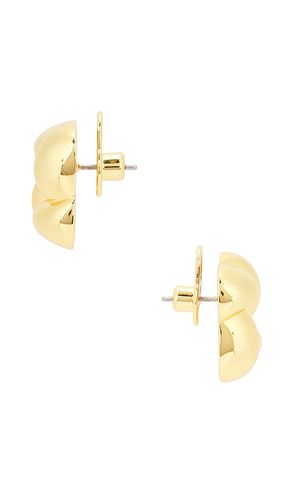 CLOUS D'OREILLES MEDIUM WOVEN SQUARE en - Jenny Bird - Modalova