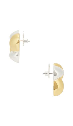 CLOUS D'OREILLES WOVEN SQUARE en - Jenny Bird - Modalova