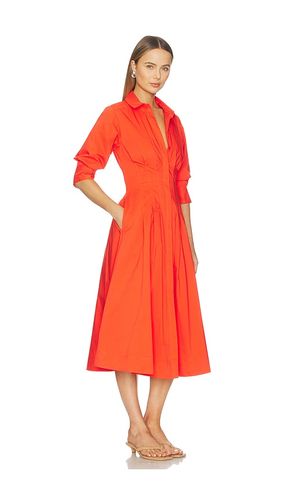 Jazz Pintuck Midi Dress en . Taille L. Also en XS - SIMKHAI - Modalova