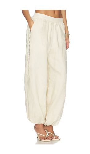 PANTALON SELAH LINEN LACE BALLOON en . Taille 2. Also en 6, 12, 14 - SIMKHAI - Modalova