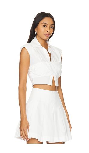 Emie Cropped Box Sleeve Top en . Taille 0. Also en 10, 6, 8 - SIMKHAI - Modalova