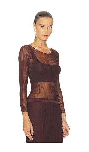 TOP MANCHES LONGUES LEONIE en . Taille L. Also en M, S - SIMKHAI - Modalova