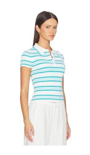 Luka Striped Cotton Polo en ,. Taille XS. Also en S, M, L - SIMKHAI - Modalova