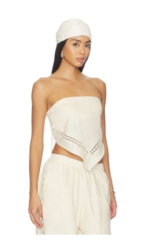 Lahni Linen Lace Top en . Taille L. Also en M, XS - SIMKHAI - Modalova