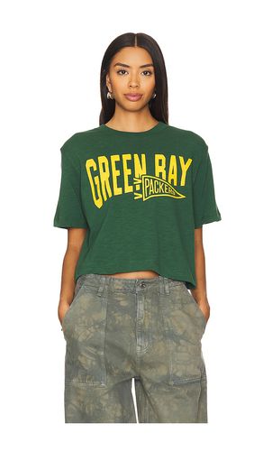 T-SHIRT CROPPED COL MONTANT PACKERS DUAL THREAT in . Size M, S, XL, XS, XXL - Junk Food - Modalova