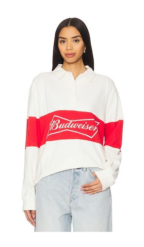 T-SHIRT MANCHES LONGUES BUDWEISER RUGBY in . Size S, XL, XS - Junk Food - Modalova