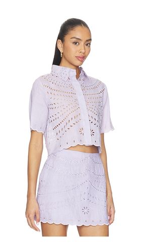 Elin Embroidered Top en . Taille XS. Also en S, M, L - Karina Grimaldi - Modalova