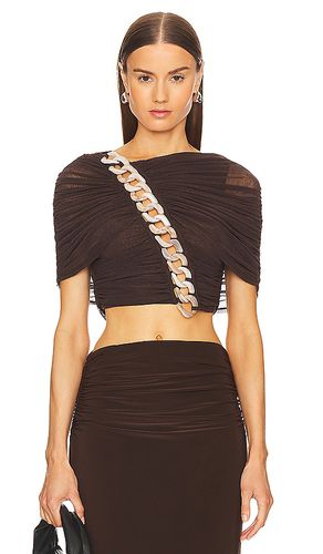 By Marianna Fria Cropped Top in . Size XXS - L'Academie - Modalova