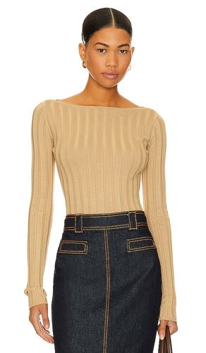 Kayce Long Sleeve Rib Top en . Taille L. Also en M, XL - L'Academie - Modalova