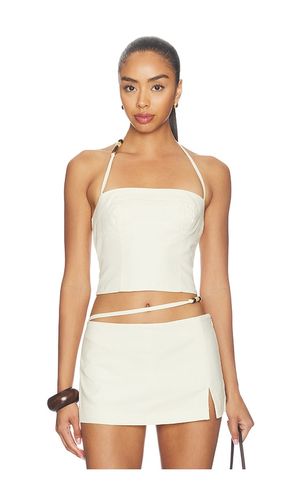 Kora Linen Top en . Taille L. Also en M, XL - L'Academie - Modalova