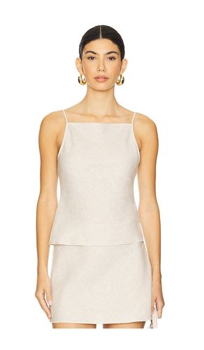 By Marianna Eula Linen Top in . Size M, S, XL, XS, XXS - L'Academie - Modalova