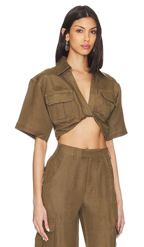 The Chrisa Crop Blouse en . Taille M. Also en L - L'Academie - Modalova