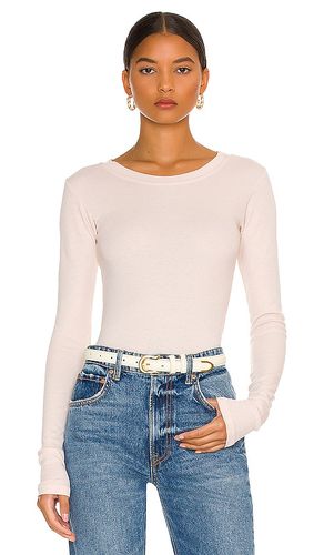 Long Sleeve Crew Neck Top in . Size L - LA Made - Modalova
