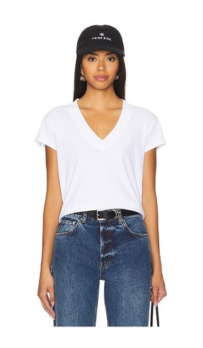 T-SHIRT SURI DEEP V CAP SLEEVE in . Size XL, XXL - LA Made - Modalova