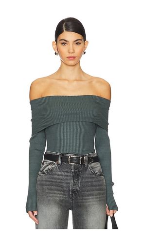 Kayla Off Shoulder Long Sleeve Top en . Taille L. Also en M, S, XL, XS, XXL - LA Made - Modalova