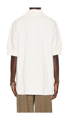 Runway Loose Fit Boucle Knit Polo Shirt en . Taille S. Also en M, L - Lacoste - Modalova