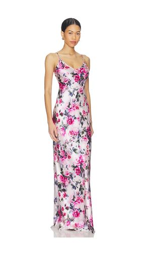 ROBE MAXI COL V COUPÉE EN BIAIS SERITA en . Taille 2. Also en 0, 4, 6 - L'AGENCE - Modalova