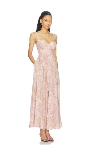 ROBE ROSETTE MAXI en . Taille L. Also en M, S, XL, XS, XXL, XXS - L'AGENCE - Modalova