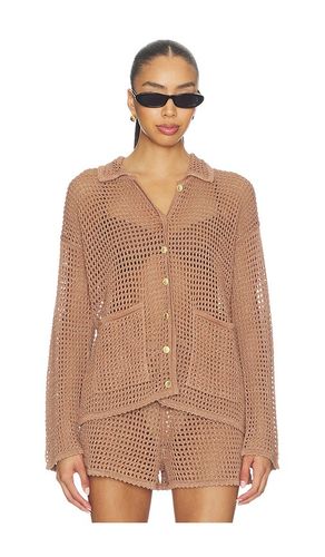 Mariana Pointelle Knit Shirt en . Taille L. Also en M, S, XS, XXS - L'AGENCE - Modalova