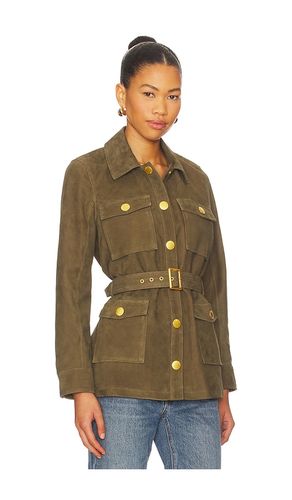 BLOUSON AVEC CEINTURE ISHANI en . Taille 0. Also en 4, 8 - L'AGENCE - Modalova