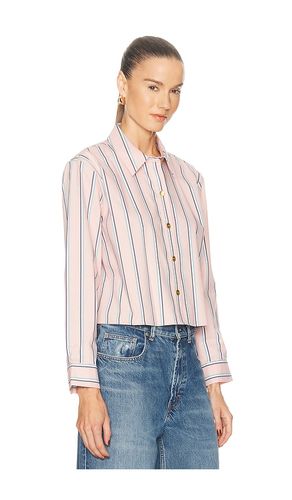 CHEMISE CROPPED ASYMÉTRIQUE COSETTE en . Taille M. Also en L - L'AGENCE - Modalova
