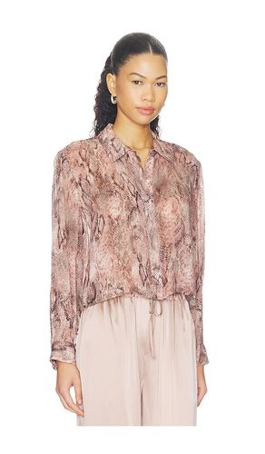 Cosette Crop Hi Low Shirt en . Taille XS. Also en S, M, L - L'AGENCE - Modalova