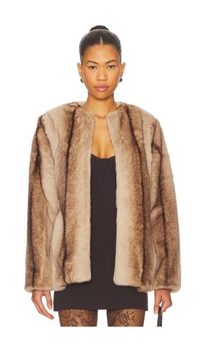 BLOUSON IMITATION FOURRURE CITY en . Taille L. Also en M, S, XS - Line & Dot - Modalova