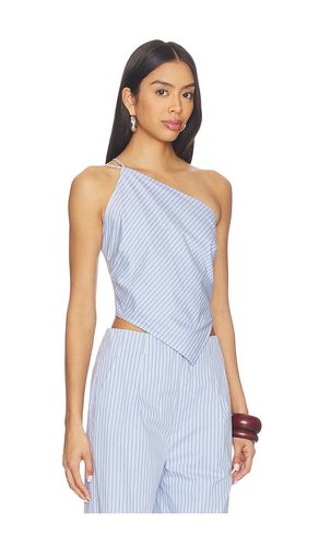 X REVOLVE Claudine Asymmetrical Top en . Taille L. Also en M, S, XS - Line & Dot - Modalova
