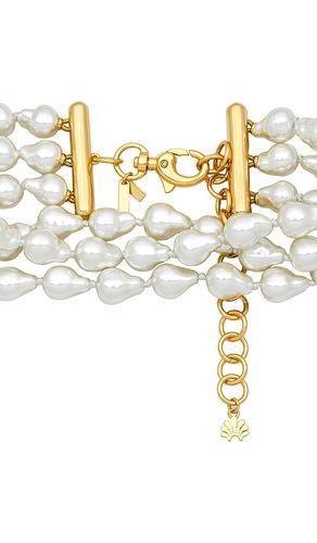 COLLIER TRIPLE RANG AVEC PERLES JACKIE en - Lele Sadoughi - Modalova