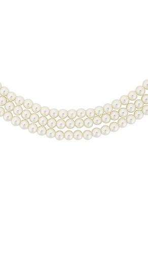COLLIER TRIPLE PEARL STRAND en - Lele Sadoughi - Modalova