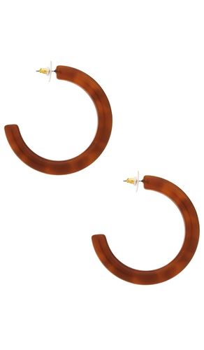 BOUCLES D'OREILLES CRÉOLE BROADWAY en - Lele Sadoughi - Modalova