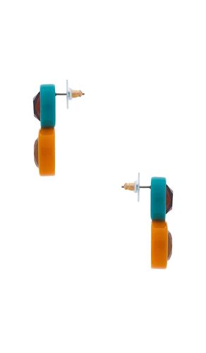 BOUCLES D'OREILLES PENDANTES GEM DUO en , - Lele Sadoughi - Modalova