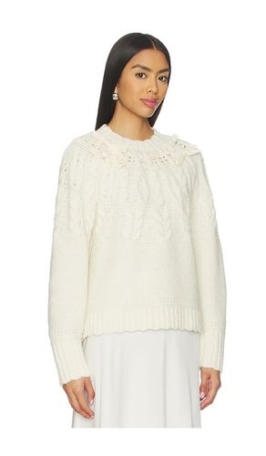 PULL SWEAT SLOANNA en . Taille XS. Also en L, XL - LoveShackFancy - Modalova