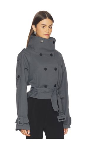 Blanc Cropped Trench en . Taille S. Also en XS, M, L - LIONESS - Modalova