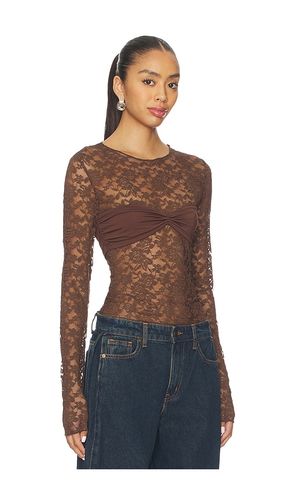 Midnight Lace Long Sleeve Top en . Taille M. Also en S, XS, XXS - LIONESS - Modalova