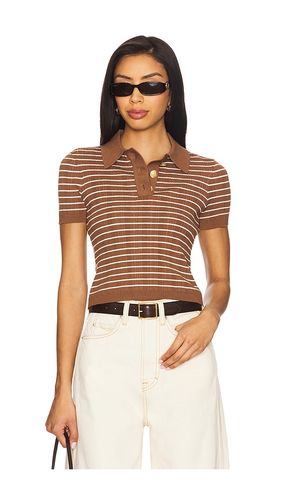 Camelia Stripe Short Sleeve Polo in . Size M, S, XL, XS - Lovers and Friends - Modalova
