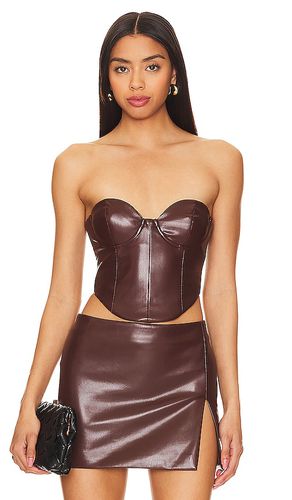 Ana Faux Leather Top in . Size XL - Lovers and Friends - Modalova