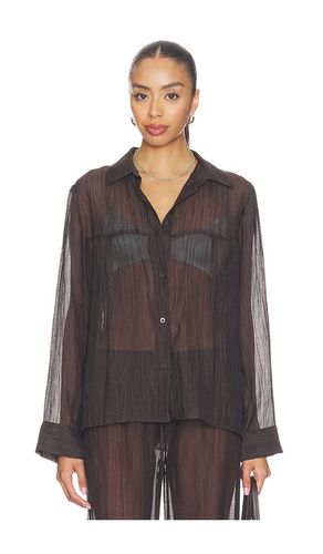 CHEMISE SYLVEE SHEER en . Taille S. Also en XS, M, L - LNA - Modalova