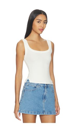 Banded Ribbed Scoop Tank en . Taille L. Also en - LNA - Modalova