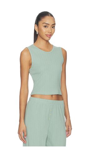 DÉBARDEUR SANS MANCHES POINTELLE en . Taille XS. Also en S, M, XL - LESET - Modalova