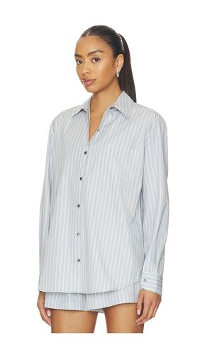 CHEMISE CLASSIQUE RAYÉE À BOUTONS YOSHI en . Taille S. Also en L - LESET - Modalova