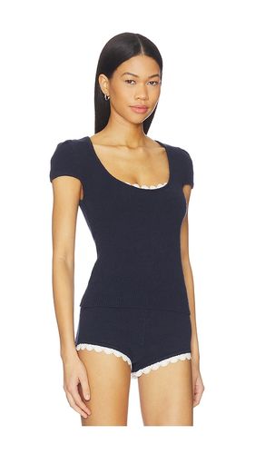 Champaux Lace Trim Top en . Taille L. Also en M, S, XL, XS - LPA - Modalova