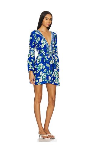 ROBE COURTE COBALT FLORA AGNES en . Taille M. Also en L - Maaji - Modalova