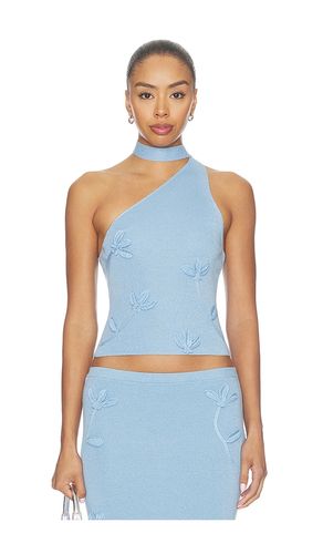 Kaidyn One Shoulder Flower Embroidered Top en . Taille XXS. Also en XS, S, M, L, XL - MAJORELLE - Modalova