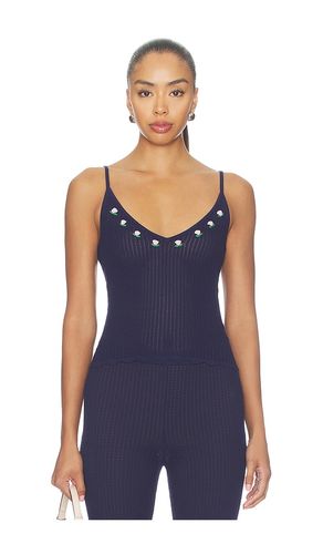 Lucassia Textured Embroidered Tank en . Taille XXS. Also en XS, S, M, L, XL - MAJORELLE - Modalova