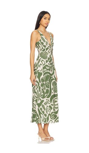 ROBE MIDI AVEC DÉCOUPE GOUTTE D'EAU AMOS en . Taille L. Also en XS - MINKPINK - Modalova