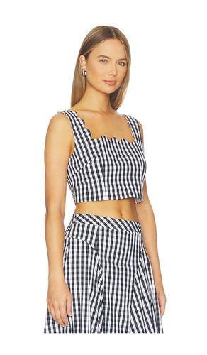 Mia Gingham Top en ,. Taille P. Also en S, M, L - MILLY - Modalova