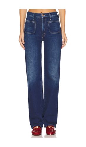 JEAN PETITE JAMBES DROITES PATCH POCKET RAMBLER ZIP SNEAK en -. Taille 32P. Also en 34P - MOTHER - Modalova