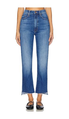 JEAN DROIT TAILLE HAUTE RIDER ANKLE STEP FRAY in -. Size 24, 25, 26, 27 - MOTHER - Modalova
