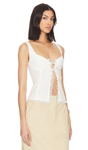 Cristal Tie Front Top en . Taille S. Also en XXS, M - MORE TO COME - Modalova